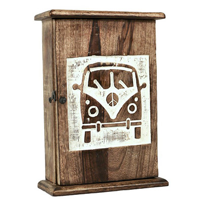 Wooden Van Key Box - Click Image to Close